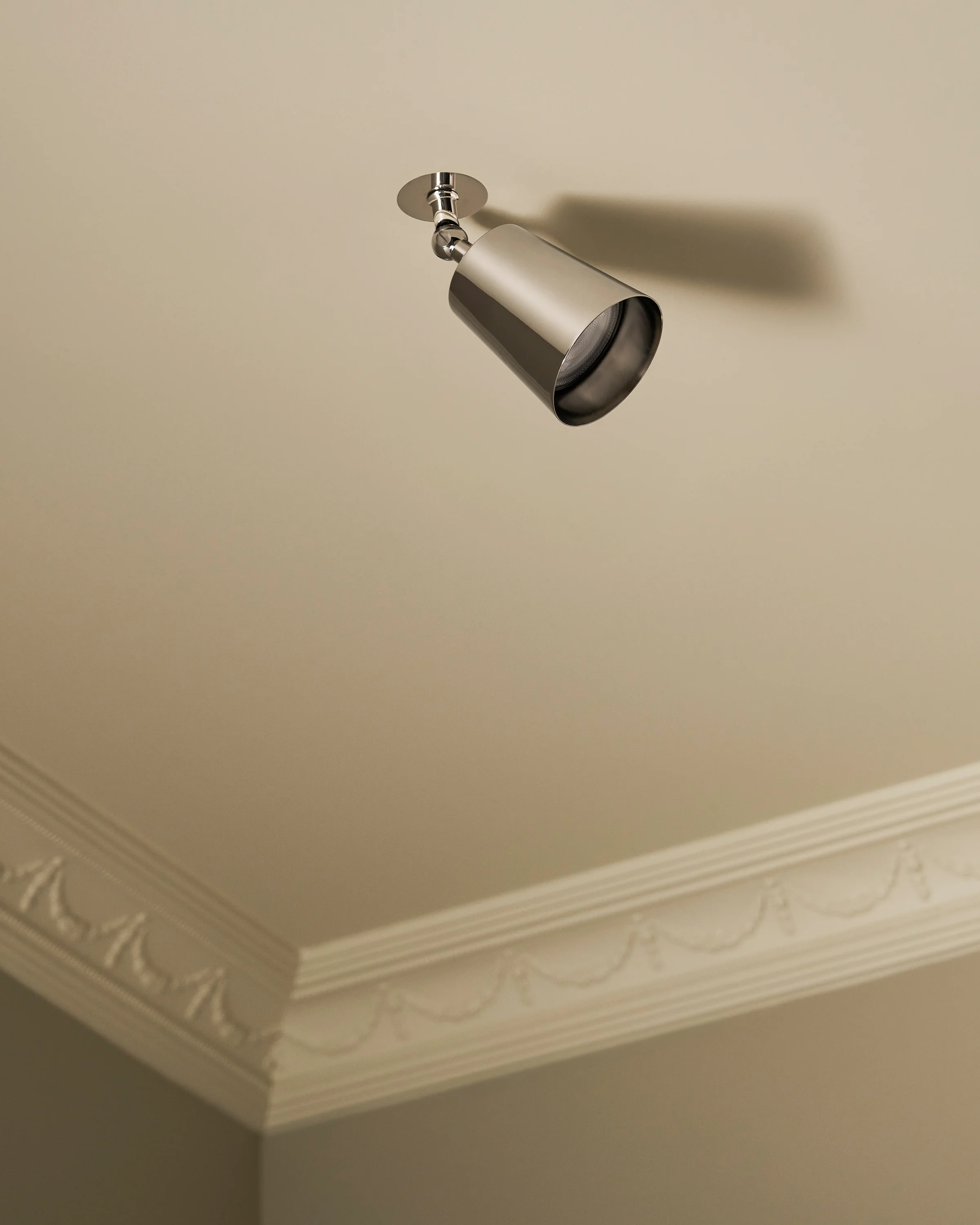 Perryn Single Large Spotlight - Polished Nickel - Image 4